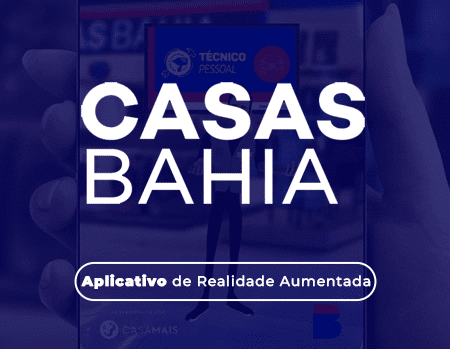 casas bahia aplicatvo de realidade aumentada