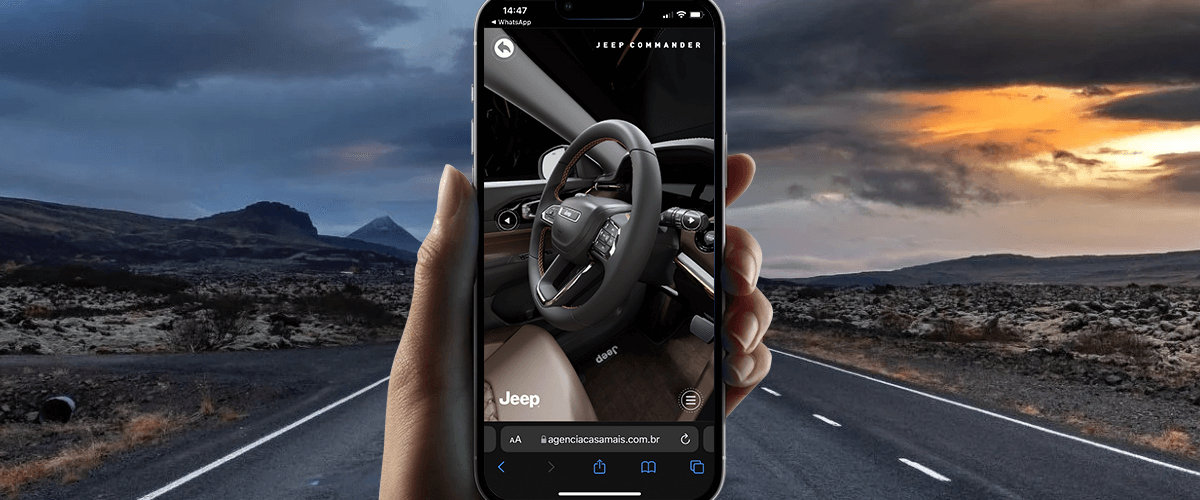 realidade aumentada jeep